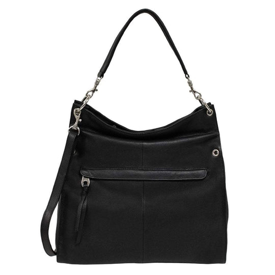 Normandie N/S Hobo Lamba Cow / Black