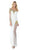 Cinderella Divine - Embellished One Shoulder Fitted Evening Dress