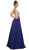Appliqued Bodice A-Line Gown