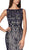 Cinderella Divine - CB0026 Sequined Bateau Mermaid Dress In Blue