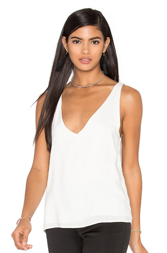 Newman Tank - Ivory