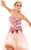 C2010-1 Dress in Pink Fucshia