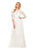 Illusion Sweetheart Long Evening Gown