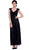 Nox Anabel - 5140 Lace V-Neck A-Line Dress