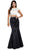 Two-Piece Pearl Embellished Gown