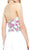 Lovely Floral Halter Style Long Evening Gown