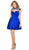 Cap Sleeves Cocktail Dress