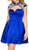 Cap Sleeves Cocktail Dress