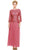 Nox Anabel - 5103 Lace Bateau Neck A-line Long Formal Dress