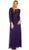 Nox Anabel - 5103 Lace Bateau Neck A-line Long Formal Dress
