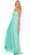 Pleated Sweetheart A-line Long Formal Gown