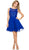 Nox Anabel - 6163 Sleeveless V-Back Sequined Cocktail Dress
