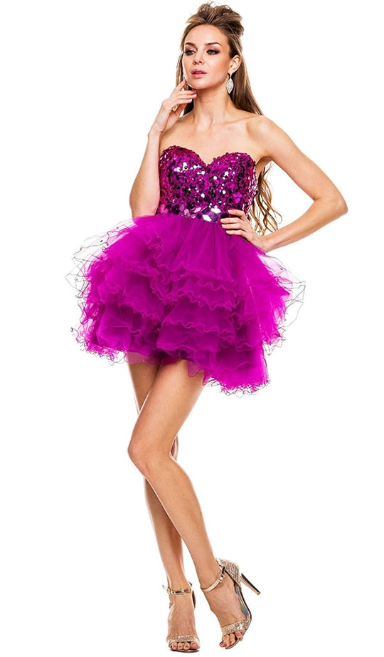 Sparkling Sweetheart Cocktail Dress