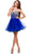 Nox Anabel - 6015 Sweetheart Neckline Corset Style Cocktail Dress