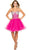 Nox Anabel - 6015 Sweetheart Neckline Corset Style Cocktail Dress
