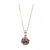 London Blue Topaz Ball Pendant in 18k Yellow Gold