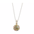 London Blue Topaz Ball Pendant in 18k Yellow Gold