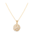 London Blue Topaz Ball Pendant in 18k Yellow Gold