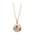 London Blue Topaz Ball Pendant in 18k Yellow Gold