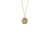 Blue Topaz and Diamond Origami  Ball Pendant in 18k Yellow Gold