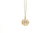 Rainbow Moonstone & Diamond Sphere Ball Pendant in 18k Yellow Gold