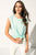 ONIA Turquoise Muscle Tank  | ONIA haut sans manches turquoise