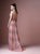 Gatti Nolli Couture - OP-4743 Metallic Applique Sweetheart Aline Dress In Pink