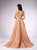 Gatti Nolli Couture - OP-4749 Lace Deep Off-Shoulder Ballgown In Pink