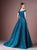 Gatti Nolli Couture - OP-4758 Embellished Off-Shoulder Ballgown In Green