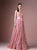 Gatti Nolli Couture - OP-4774 Applique V-neck A-line Gown In Pink