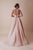 Gatti Nolli Couture - OP-4910 Strapless Sweetheart A-line Gown In Pink and Yellow