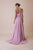 Gatti Nolli Couture - OP-4989 Pleated Sweetheart A-line Dress In Pink and Blue