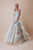 Gatti Nolli Couture - OP-5016 Strapless A-Line Dress In Blue