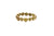 Rose cut organic diamond ring band in 18k rose gold