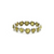 Tresor Collection - Rose Cut Organic Diamond Ring Band in 18K White Gold