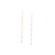 Diamond by the yard Earrings In 18K Rose Gold