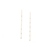 Diamond by the yard Earrings In 18K Yellow Gold