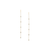 Diamond by the yard Earrings In 18K Yellow Gold