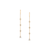 Diamond by the yard Earrings In 18K Yellow Gold