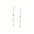 Diamond Earrings In 18K Yellow Gold