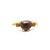 Tresor Collection - Organic Diamond And Gemstone Ring In 18K Orange Sapphire