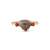 Tresor Collection - Organic Diamond And Gemstone Ring In 18K Ruby