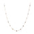 Tresor Collection - Organic Color Diamond Necklace in 18K White Gold