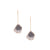 Tresor Collection - Diamond Slice Earrings in 18k Yellow Gold