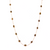 Tresor Collection - Diamond Slices Unshaped Necklace in 18k Yellow Gold