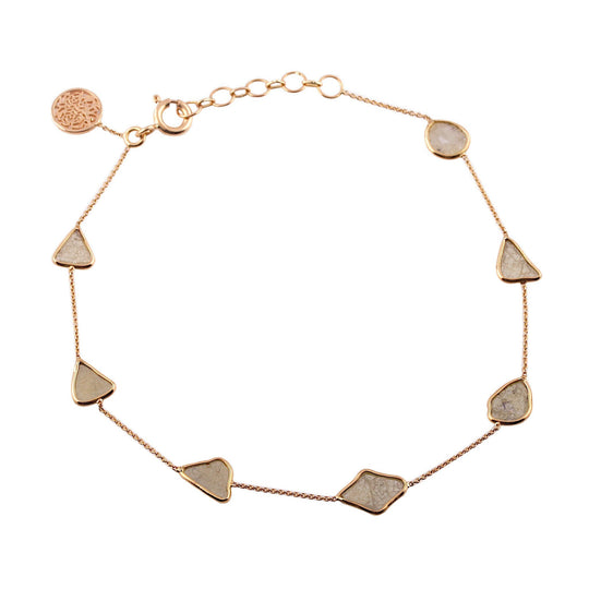 Tresor Collection - Diamond Slices Bracelet in 18k Yellow Gold