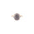 Tresor Collection - Organic Diamond Slice & Diamond Ring in 18k Yellow Gold