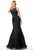 Jovani - 62831 Sequin Embroidered Trumpet Gown In Black