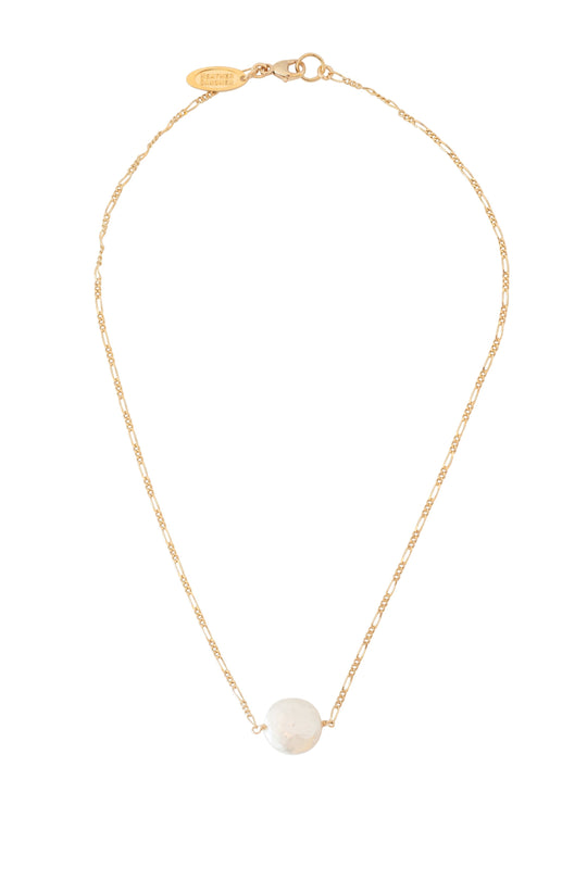 The Ocean Girl Necklace in Gold, Silver, and Rose Gold