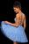 Sherri Hill - 53146 Lattice Textured Bodice Short Dress In Blue